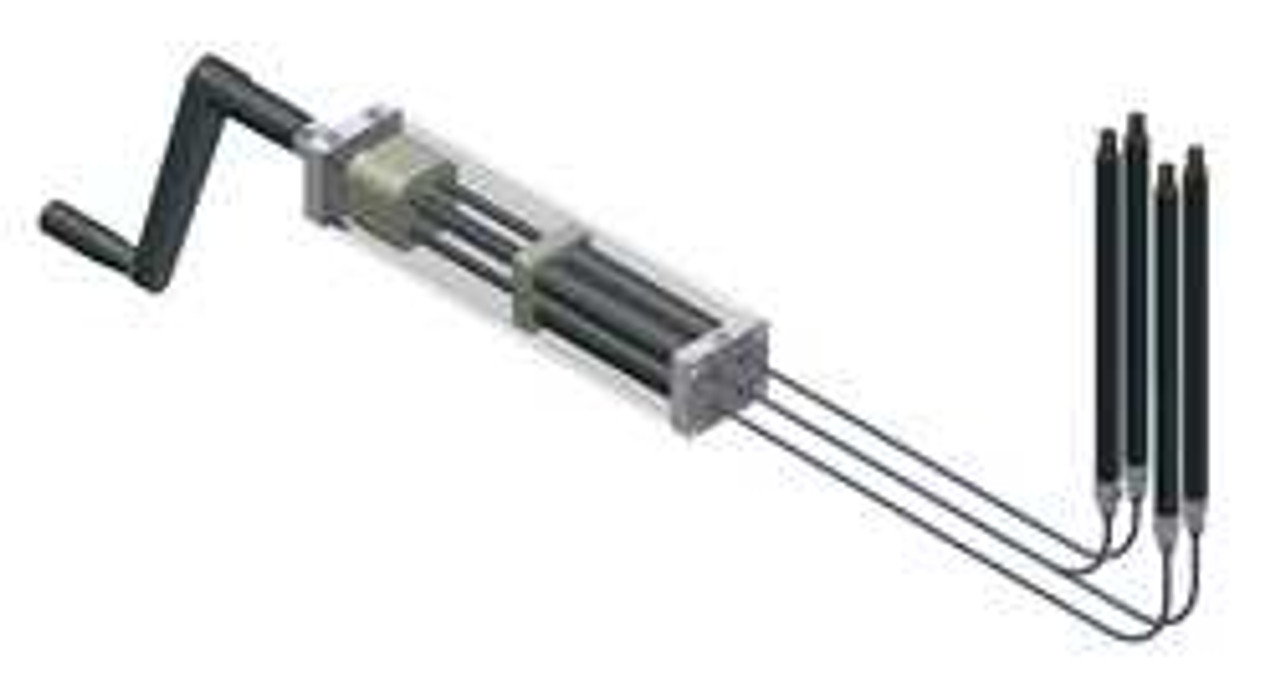 BANSBACH EASYLIFT EM00101 HAND CRANK HYDRAULIC ACTUATION 12 IN