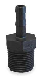 BANJO CORPORATION HB125-075 ADAPTER 3/4 X 1-1/4 IN POLYPROPYLENE