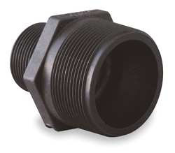 BANJO CORPORATION RN200-150 REDUCING NIPPLE 2 X 1 1/2 IN POLY BLACK