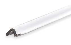 GRAINGER GLOBAL SOURCING 2RRT3 DOOR FRAME WEATHERSTIP WHITE 7 FT L