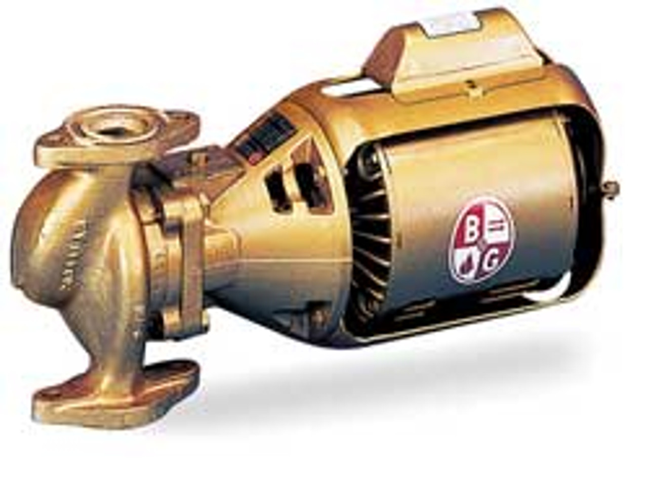 BELL & GOSSETT HV BNFI HOT WATER CIRCULATOR PUMP 1/6 HP 115V