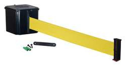 RETRACTA-BELT WM412SB30-YW-RE WALL BARRIER 30FT YELLOW BELT