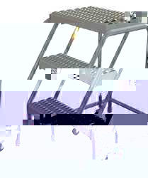 TRI-ARC WLAR003165 30" HIGH 350 LB CAPACITY 3 STEP ROLLING 