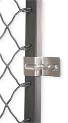 FOLDING GUARD CORPORATION WCK WIRE PARTITION WALL CLAMP KIT ENAMEL