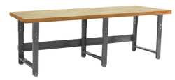 BENCHPRO RW30120 ERGO WORKBENCH GRAY 120LX30WX30H IN.