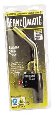 BERNZOMATIC CORP TS4000T HEAD TORCH HIGH HEAT TRIG STRT
