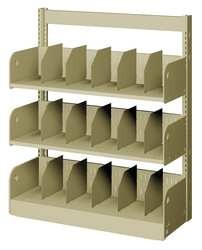 ESTEY WBDF41120 DIVIDER SHELF SINGLE 3 SHELVES 12 IN
