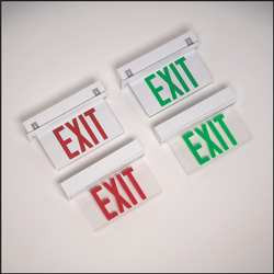 BIG BEAM ERXL1WGCS EXIT SIGN 14.0W GREEN 1 FACE