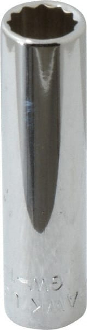 BLACKHAWK GW-1411 11/32", 1/4" DRIVE, DEEP HAND SOCKET