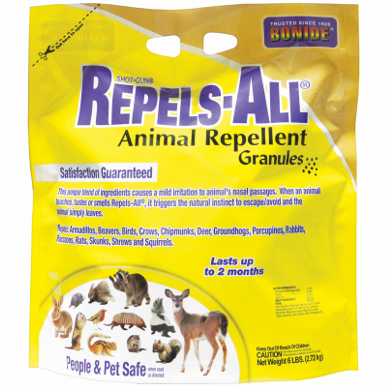 BONIDE PRODUCTS 2362 GRANULES REPELSALL 6LB
