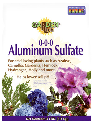 BONIDE PRODUCTS 705 SULFATE ALUMINUM 4LB