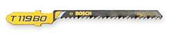 BOSCH POWER TOOLS T119BO 5-PACK 3-INCH 12-TPI WOOD-CUTTING JIGSAW