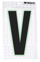 BRADY SPC ABSORBENTS 3000-V ULTRA REFLECTIVE LETTER V PK 10