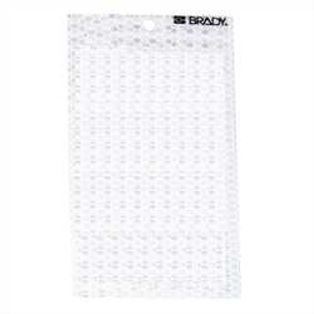 BRADY SPC ABSORBENTS 3010-BLANK BLANK LABELS BLANK 3-1/2 IN H PK 10
