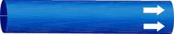 BRADY SPC ABSORBENTS 4013-H D3264 PIPE MARKER (BLANK) BLUE 10 TO 15 