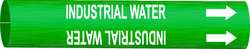 BRADY SPC ABSORBENTS 4088-H PIPE MARKR INDUSTRIAL WATER GN 10TO15 IN