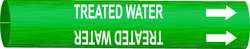BRADY SPC ABSORBENTS 4145-B PIPE MRKR TREATED WATER 1-1/2TO2-3/8 IN