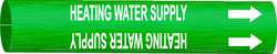 BRADY SPC ABSORBENTS 4328-A D3012 PIPE MKR HEATING WATER SUPPLY 3/4T