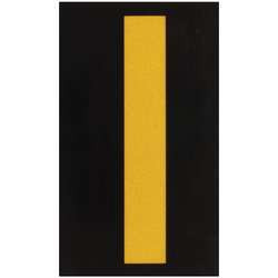 BRADY SPC ABSORBENTS 5000-I REFLECTIVE NUMBERS AND LETTERS,I,PK25