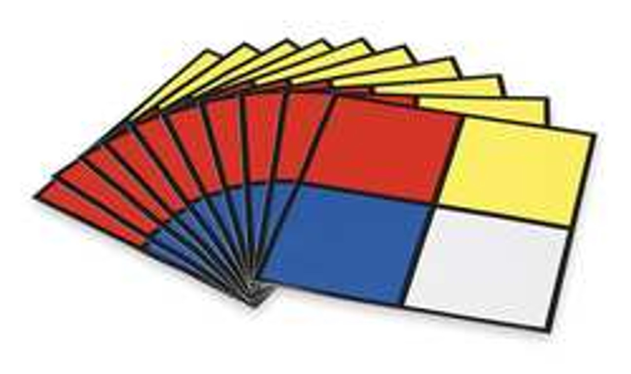 BRADY SPC ABSORBENTS 58503 NFPA SIGN PRESSURE SENSITIVE VINYL PK10