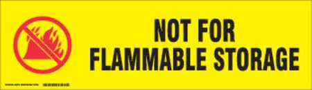 BRADY SPC ABSORBENTS 60274 CABINET LABEL 7 IN H 24 IN W