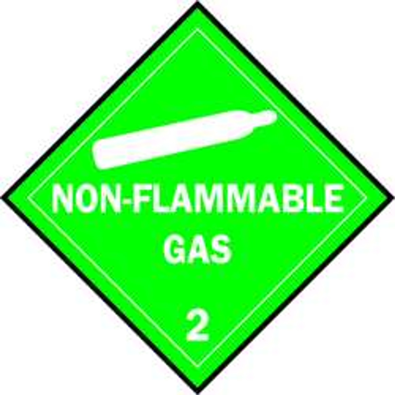 BRADY SPC ABSORBENTS 63441 VEHICLE PLACARD NON FLAMMABLE GAS