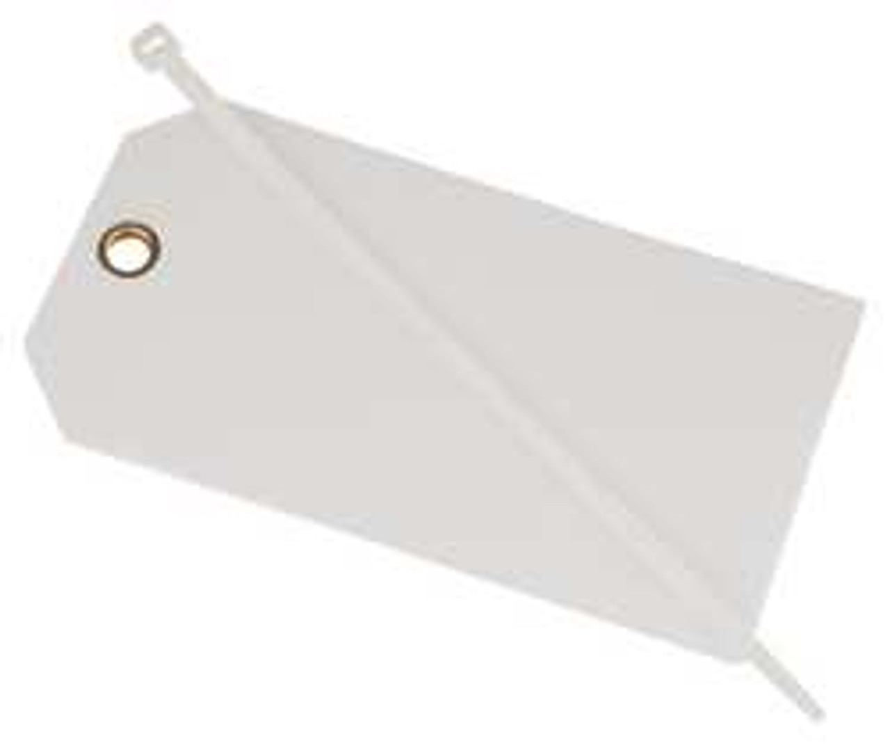 BRADY SPC ABSORBENTS 65372 BLANK TAG 5-3/4 X 3 IN WHT MET PK25