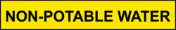 BRADY SPC ABSORBENTS 7203-1 D3606 PIPE MRKR NON-POTABLE WATER 2-1/2T