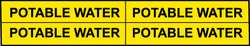 BRADY SPC ABSORBENTS 7218-4 D3426 PIPE MARKR POTABLE WATER Y 3/4TO2-
