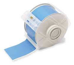 BRADY SPC ABSORBENTS 76607 F0284 TAPE LIGHT BLUE 100 FT L 2-1/4 IN 