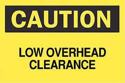 BRADY SPC ABSORBENTS 87790 SAFETY LABEL 3-1/2 IN H 5 IN W