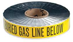 BRADY SPC ABSORBENTS 91600 DETCTBL UNDERGROUND TAPE YLLW/BLK 1000FT