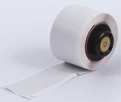 BRADY SPC ABSORBENTS PTL-20-428 LABEL,SILVER,POLYESTER,1 IN. L