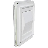 BUILDER'S BEST, INC. 111716 J-BLOCK DRYER VENT HOOD WHITE 