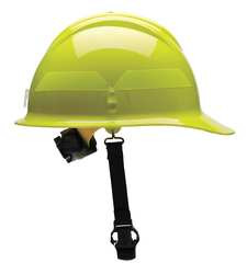 BULLARD FCLYR FIRE HELMET LIME-YELLOW THERMOPLASTIC