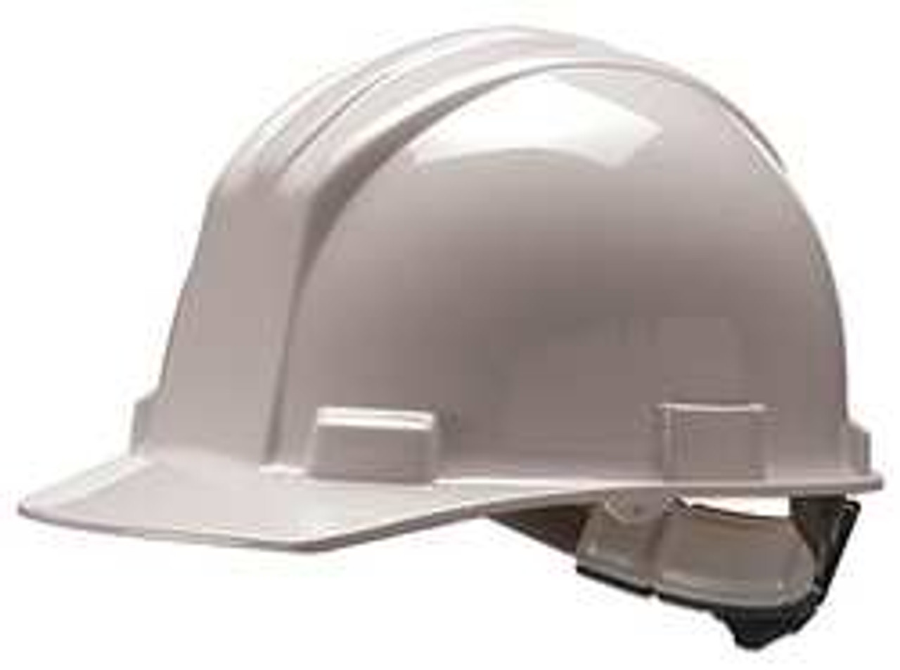 BULLARD S51RWH HARD HAT FRTBRIM SLOTTED 4RTCHT WHITE