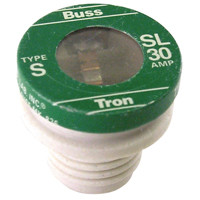 COOPER BUSSMANN BP/SL-30 PLUG FUSE, TYPE SL, 30-AMP, 3-PK.