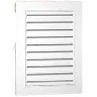 CANPLAS INC 626075-00 12X18IN WHITE RECT GABLE VENT 