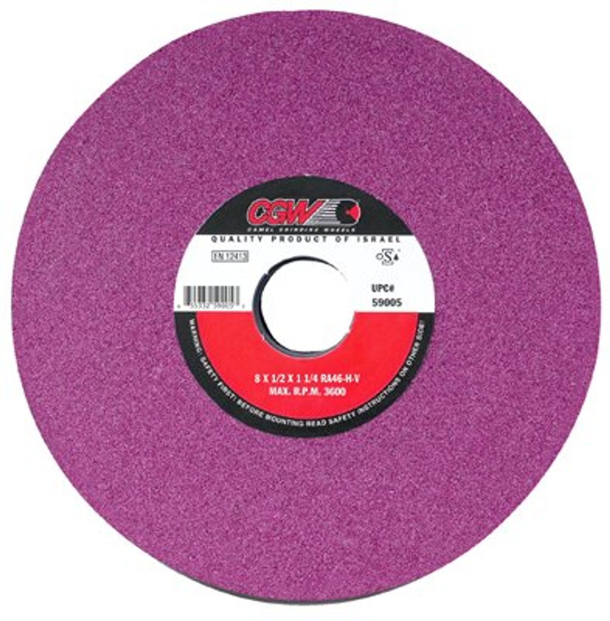 CGW ABRASIVES 34633 CGW - CAMEL GRINDING WHEELS RUBY GRAIN S