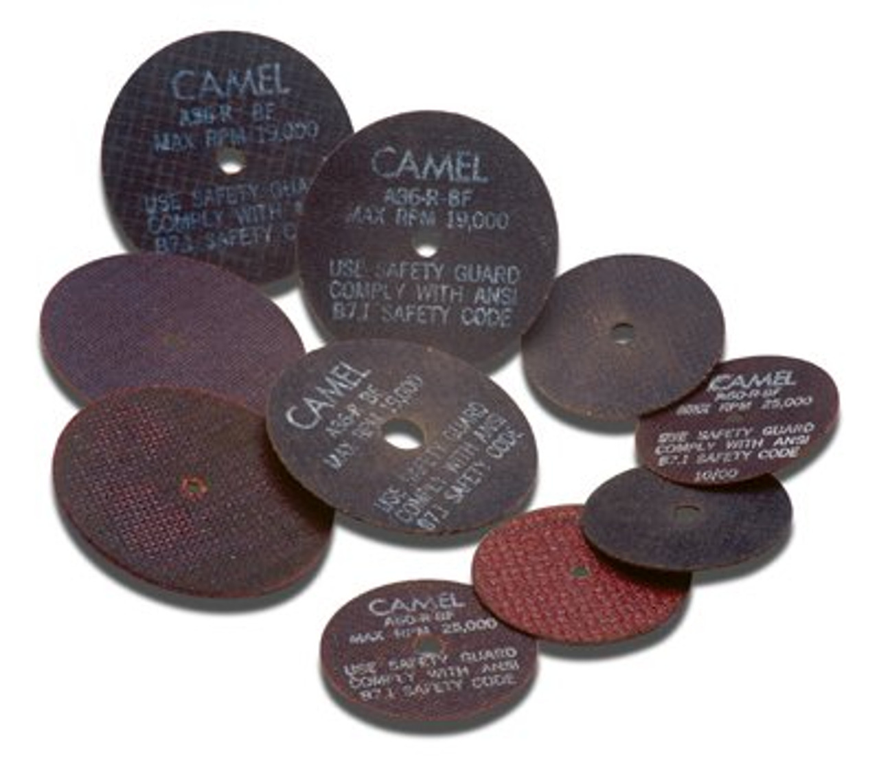 CGW ABRASIVES 35510 CGW - CAMEL GRINDING WHEELS TYPE 1, ALUM