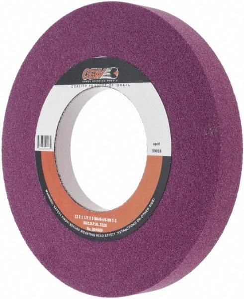 CGW ABRASIVES 59018 GRINDING WHL,12X1.5X5,7.5X.5