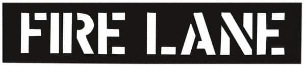 C.H. HANSON 12432 FIRE LANE - PARKING LOTSTENCIL 12" CHARA
