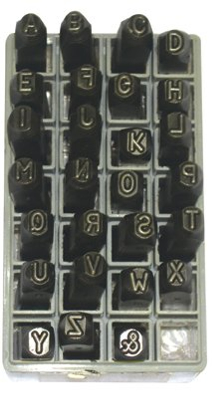 C.H. HANSON 25950 STEEL TYPE SETS