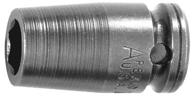 APEX TOOL GROUP 19MM13-D SCKT 3/8 SQ DR 19MM DBL-HEX 38.1MM OAL