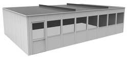 PORTA-KING VK1STL-WCM 20'X32' 4-WALL H7624 MDLR IN-PLNT OFFICE 4-WALL 20FT.DX
