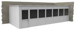 PORTA-KING VK1DW-WCM 12'X28' 2-WALL H7575 MDLR IN-PLNT OFFICE 2-WALL 12FT.DX