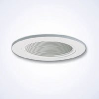 COOPER LIGHTING 993W 4IN WHT COILEX BAFFLE TRIM    