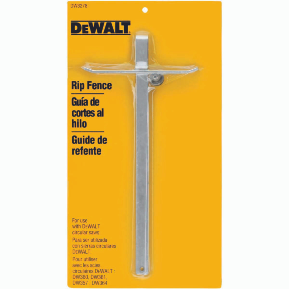 DEWALT TOOLS DW3278 RIP FENCE