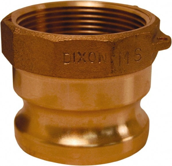 DIXON VALVE  COUPLING 300-A-BR CAM AND GROOVE BR ADAPTER X FNPT,3"