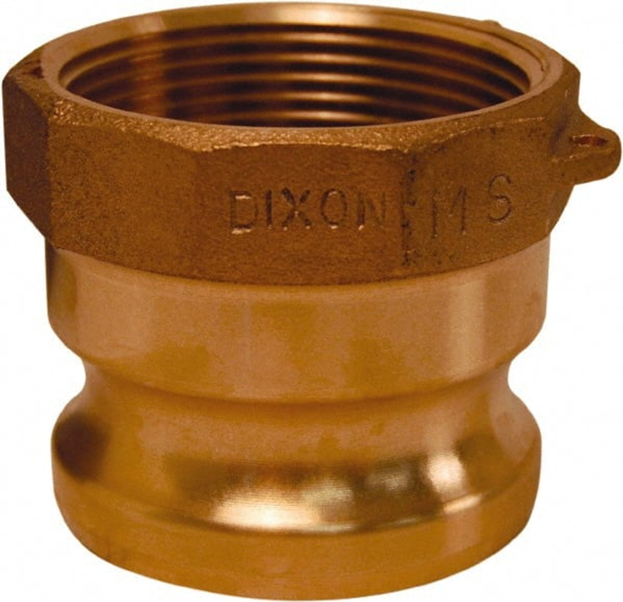 DIXON VALVE  COUPLING 400-A-BR CAM AND GROOVE BR ADAPTER X FNPT,4"
